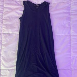 Girls navy maxi dress